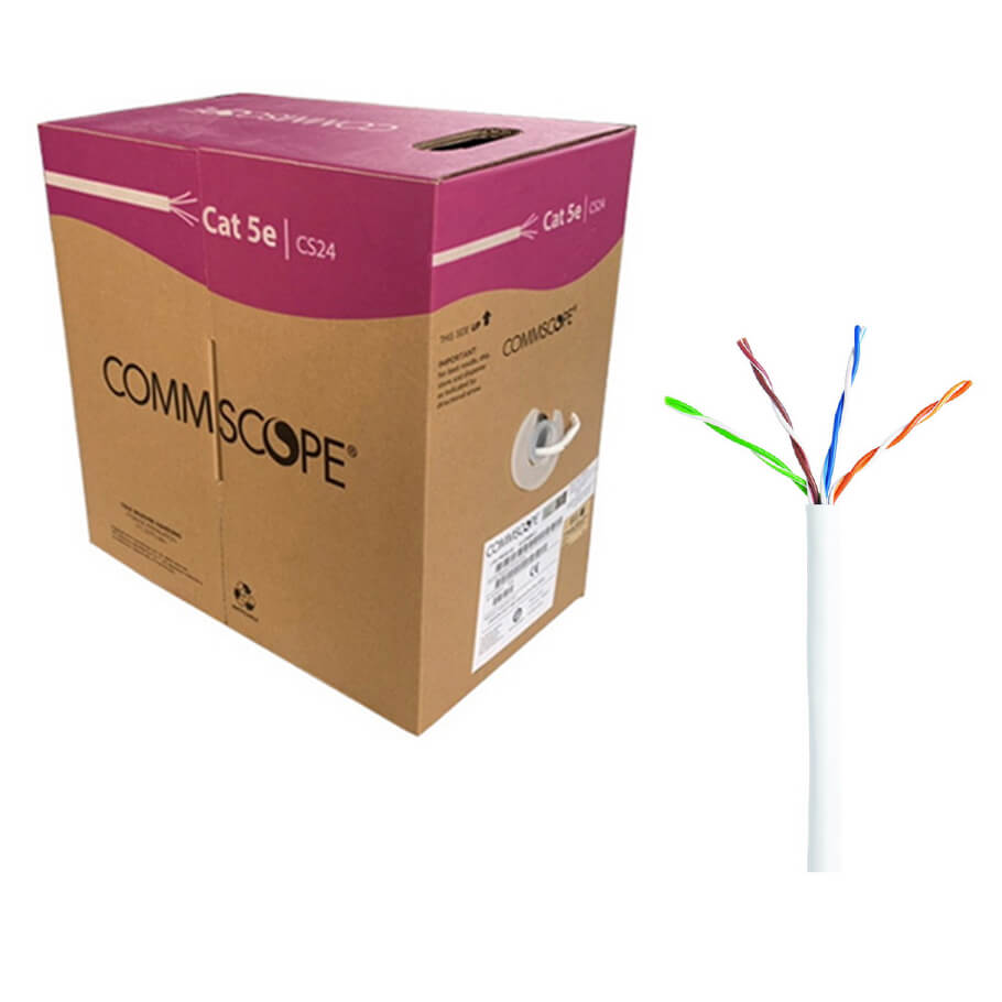 Cáp mạng CommScope CAT-5E UTP (6-219590-2)